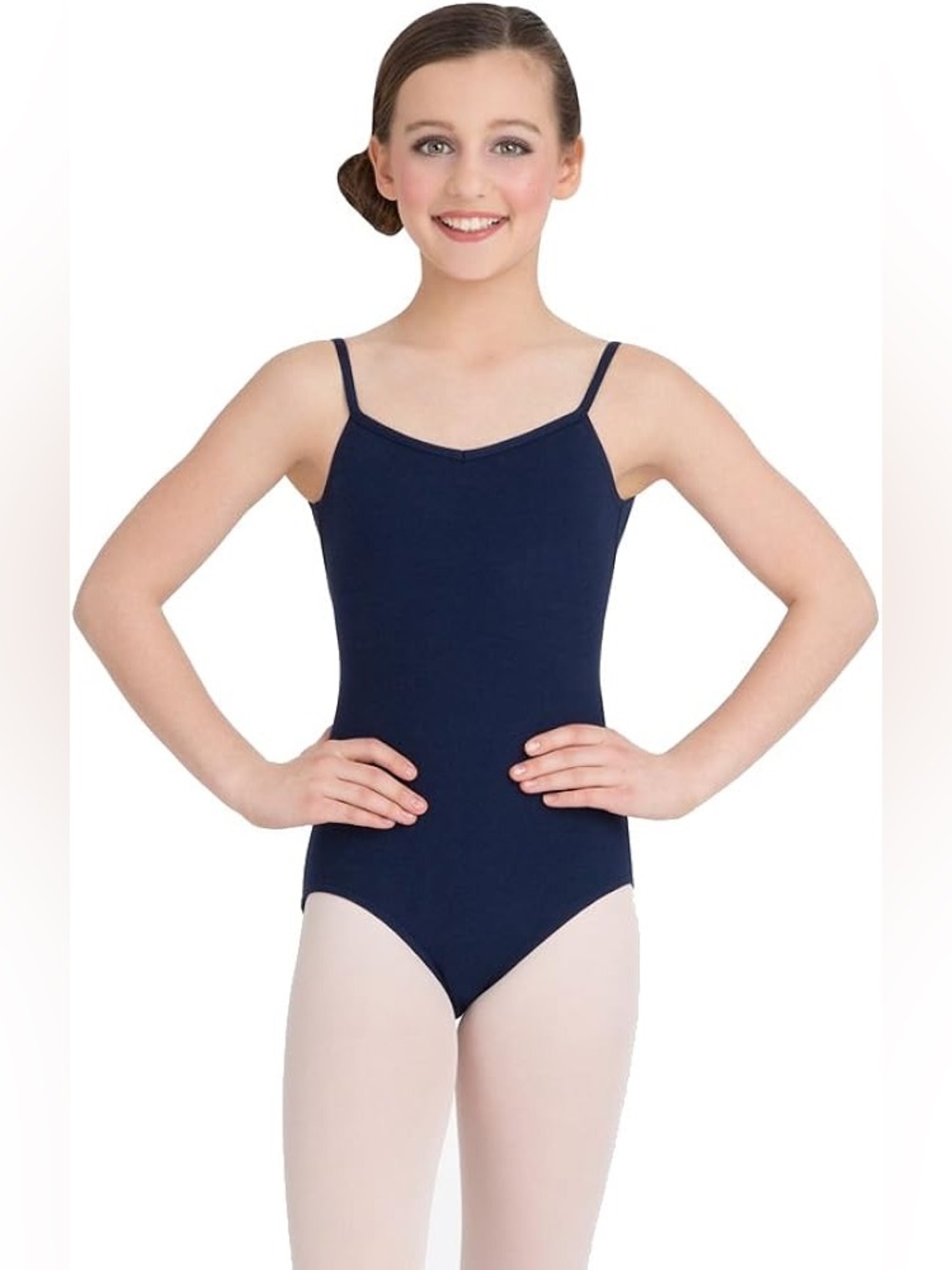 Capezio Girls Navy Dance Leotard